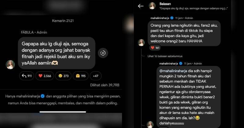 Instagram.com/mahaliniraharja